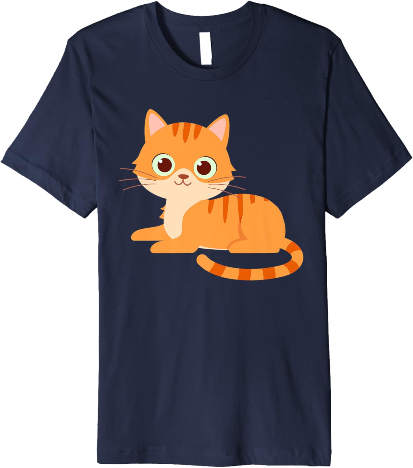 Crazy Cat Lady Shirt Orange Tabby Kitten Ladies Cats Premium TShirt Clothing
